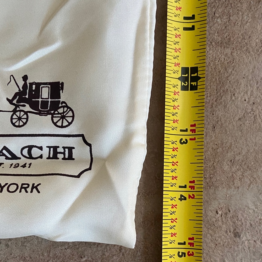 Coach Cream Dust Bags Duo - Picture 4 of 7